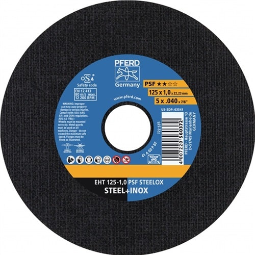 PFERD TOOLS Trennscheibe PSF STEELOX D150x1,6mm ger.INOX Bohr.22,23mm PFERD