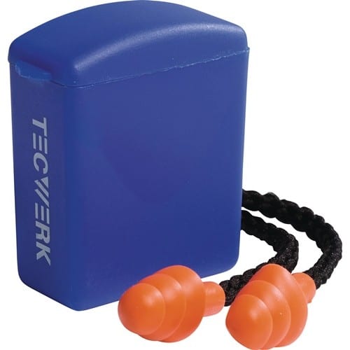 TECWERK Gehörschutzstöpsel SAFELINE I EN 352-2 SNR 32 dB 1PA/Box TECWERK