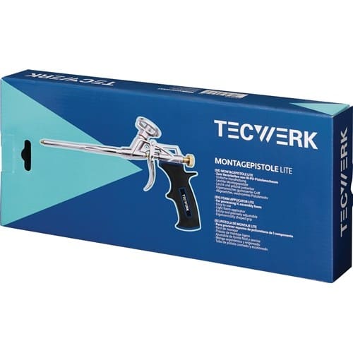 TECWERK 1K-Montagepistole Lite Metall f.1K-PU-Pistolenschäume TECWERK