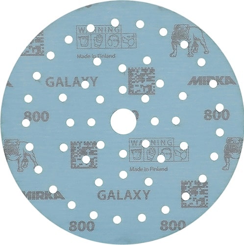 MIRKA Haftschleifscheibe GALAXY Grip Multifit 150mm K.800 f.HO/Metall/Lack/Ku.