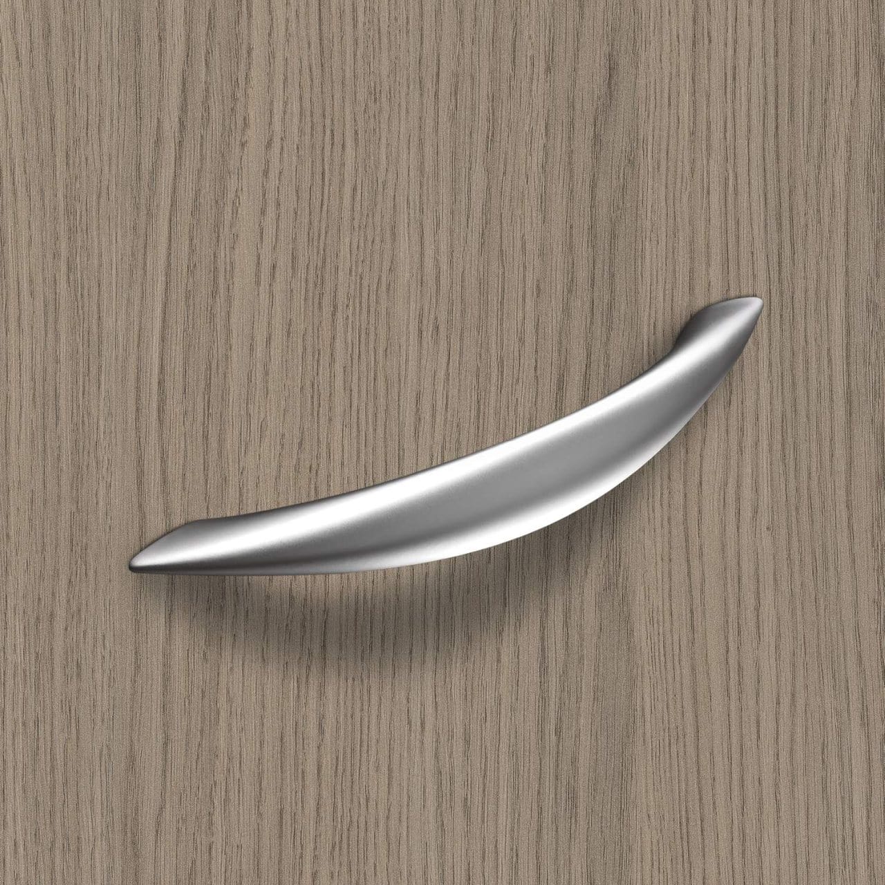 HETTICH Griff Carvo, •–• 128, L 158 mm, B 19 mm, H 30 mm, Edelstahl Optik gebürstet, 9112623