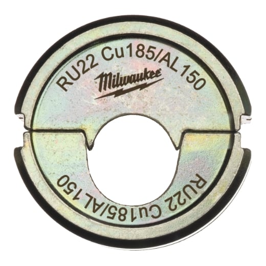 MILWAUKEE RU22 Cu185/AL150 für Cu/Al Presseinsatz für hydraulisches Akku-Presswerkzeug