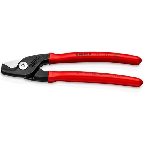 KNIPEX Kabelschere L.160mm Ku.-Überzug KNIPEX