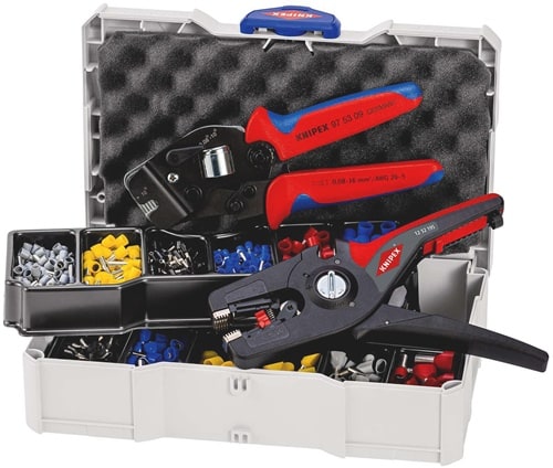 KNIPEX Aderendhülsensortiment 686-tlg.1,50-10,00mm² im Systainer KNIPEX