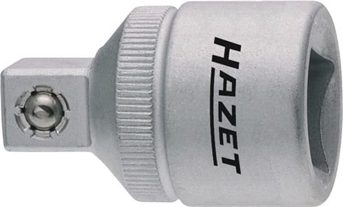 HAZET Reduzierstück 958 Antriebs-4-KT.1/2 Zoll Abtriebs-4-KT.3/8 Zoll L.38,5mm HAZET