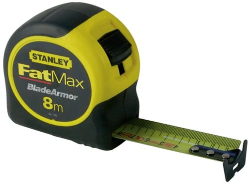 STANLEY Taschenrollbandmaß FatMax L.10m B.32mm mm/cm EG II Ku.Festst.SB STANLEY