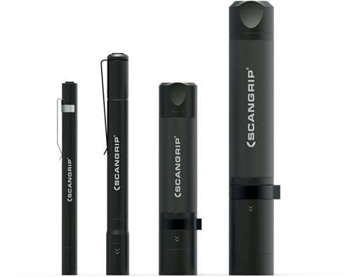 SCANGRIP LED-Taschenlampe FLASH PEN 200 lm 2xAAA Batterien 80m SCANGRIP