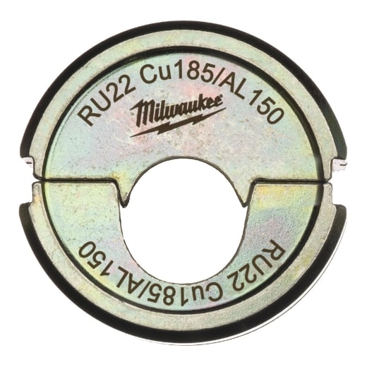 MILWAUKEE RU22 Cu185/AL150 für Cu/Al Presseinsatz für hydraulisches Akku-Presswerkzeug