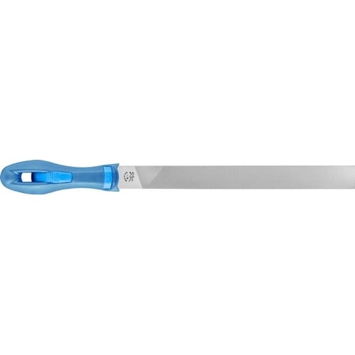 PFERD TOOLS Werkstattfeile DIN 7261 L.250mm Q.25x6mm Hieb 1 Flachstumpf 2K-Ergo PFERD