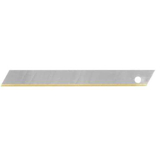TECWERK Abbrechklinge L80xB9,1xS0,4mm TiN 12 Sollbruchstellen 10 St./Spender TECWERK