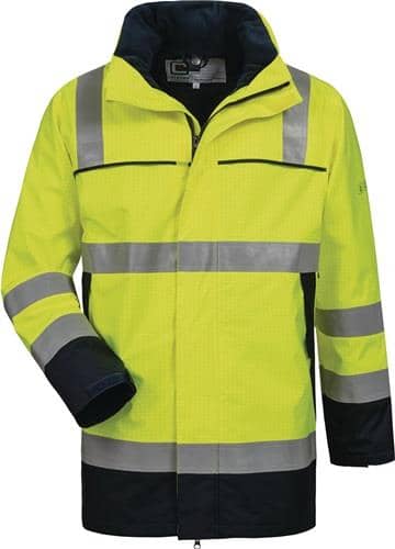 Multinorm-Parka Toivo gelb/marine ELYSEE