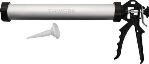 TECWERK Handfugenpistole Profi geschl.f.310ml Kartuschen/Beutel b.600ml TECWERK