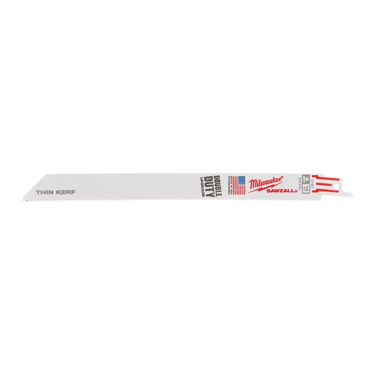 MILWAUKEE 230 x 1,8 mm (14 TPI) Säbelsägeblatt Metall THIN KERF