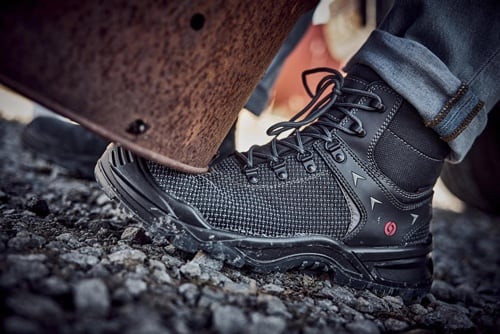 Sicherheitsstiefel Brandon Gr.38 W.12 schwarz S7S FO LG SR ESD EN20345