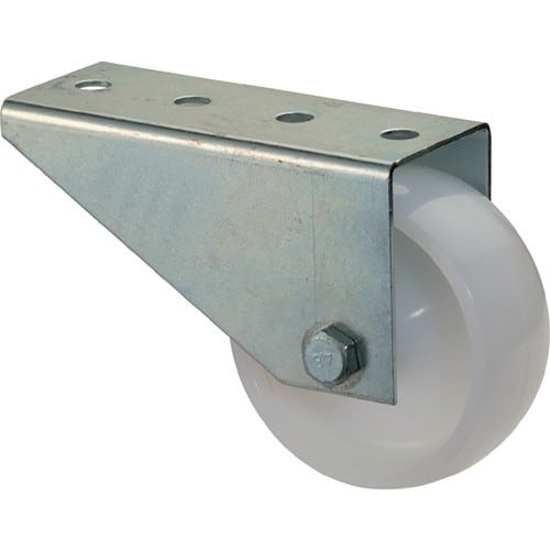 BS ROLLEN Torbockrolle D.80mm Trgf.50kg m.Platte Ku.BS ROLLEN