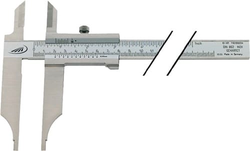 Werkstattmessschieber DIN 862 HELIOS PREISSER