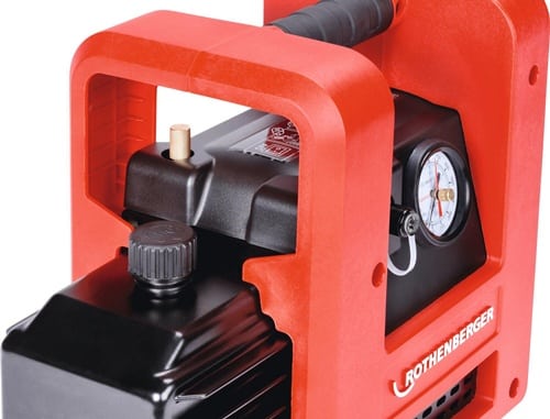 ROTHENBERGER Vakuumpumpe ROAIRVAC R32 3.0 Fördermenge 85l/min 12,6kg 85l/min 230/50 V/Hz