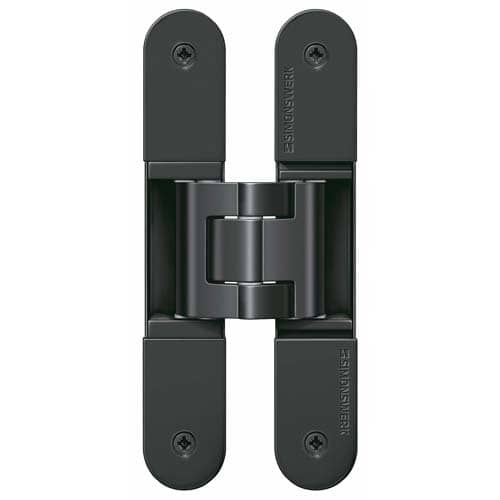 SIMONSWERK Verdecktliegendes Türband TECTUS® TE 340 3D, tiefschwarz
