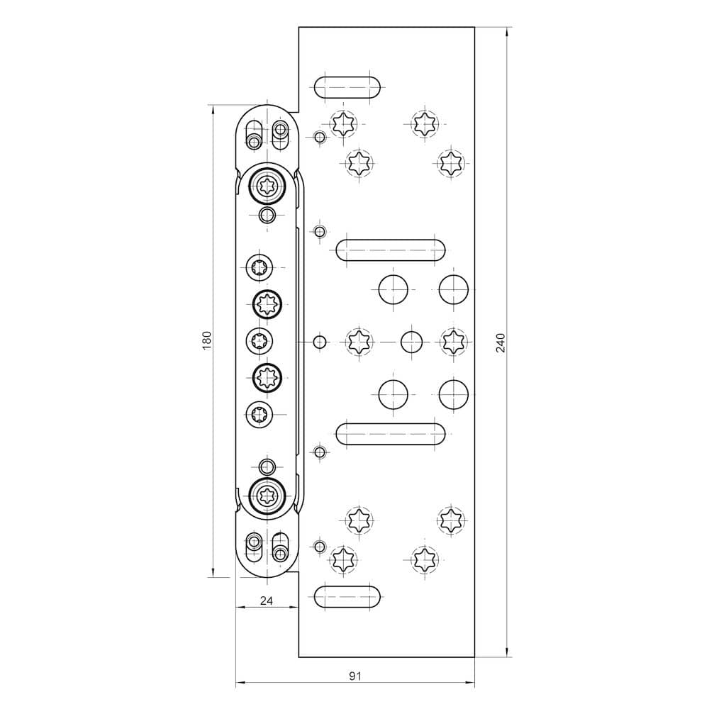 SIMONSWERK Aufnahmeelement VARIANT® VX 7532 3D,