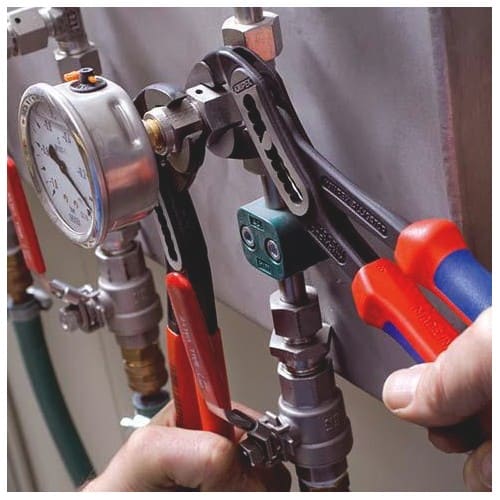 KNIPEX Wasserpumpenzange Alligator® L.180mm Spann-W.36mm pol.Ku.-Überzug KNIPEX