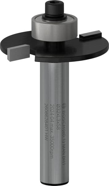 BOSCH Scheibennutfräser, 8 mm, D1 32 mm, L 3 mm, G 51 mm