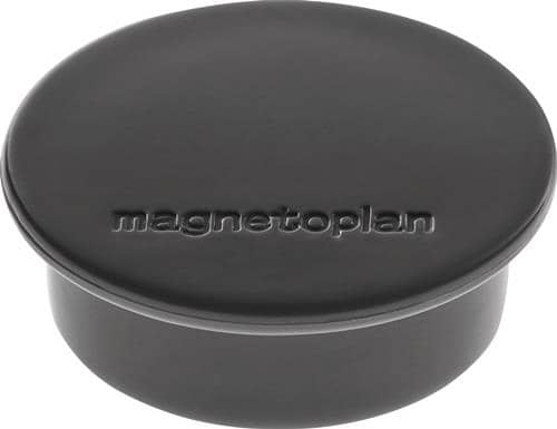 MAGNETOPLAN Magnet Premium D.40mm schwarz MAGNETOPLAN