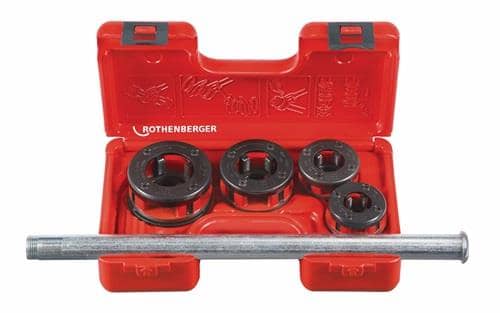 ROTHENBERGER Schneidkluppenset SUPER CUT 1/2,3/4,1,1 1/4 Zoll ROTHENBERGER