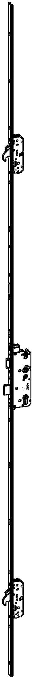 WINKHAUS Automatik Mehrfachverriegelung T-AV4D-U2480 L124P/50 A9 92/8 M2 LS MC,