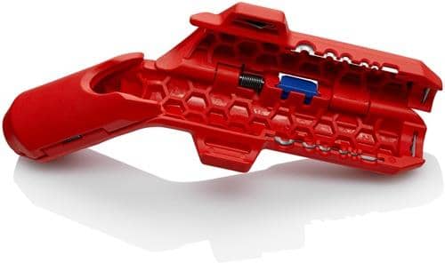 KNIPEX Univ.Abmantelungswerkzeug ErgoStrip® Gesamt-L.130mm f.Linkshänder KNIPEX