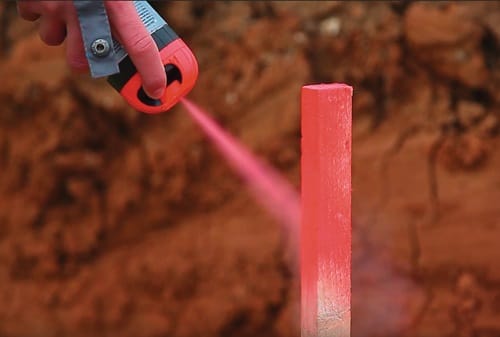 SOPPEC Baustellenmarkierspray FLUO TP neonrot 500ml Spraydose SOPPEC
