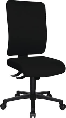 TOPSTAR Bürodrehstuhl m.Synchr.-Techn.schwarz 450-550mm Trgf.110kg TOPSTAR