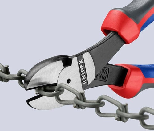 KNIPEX Kraftseitenschneider L.180mm pol.Form 0 Comfort-Griff KNIPEX