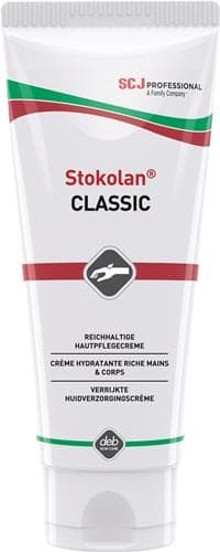 SC JOHNSON PROFESSIONAL Hautpflegecreme Stokolan® Classic 100ml leicht parfümiert Tube