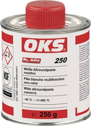 OKS Allroundpaste OKS 250 weiß 250g Pinseldose OKS