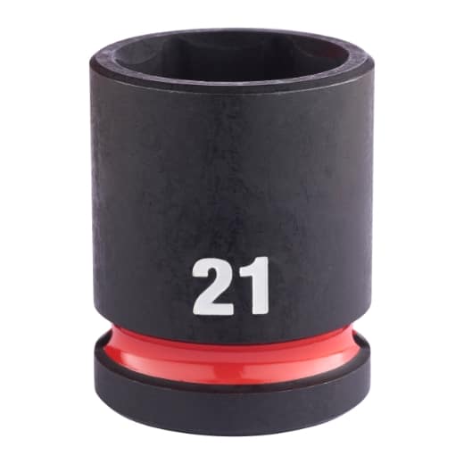 MILWAUKEE 21 x 40 mm SHOCKWAVE Schlagnuss 1/2" kurz