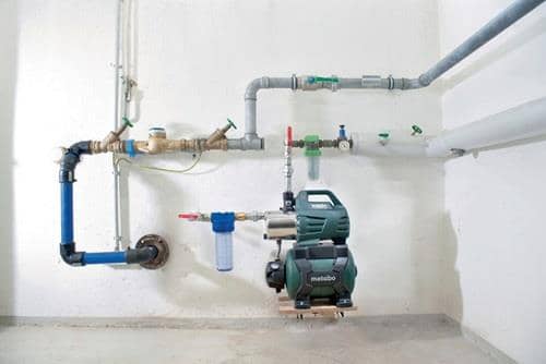 METABO Hauswasserwerk HWW 6000/25 Inox 6000 l/h 55m 8m 1300W STA 24l METABO