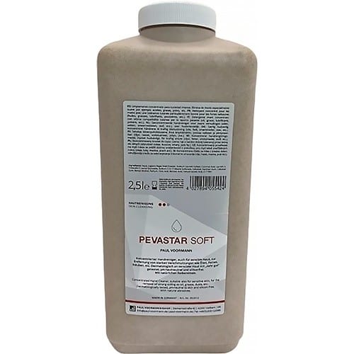 PAUL VOORMANN Handreinigung PEVASTAR SOFT 2,5l silikon- u.lösemittelfrei Flasche PAUL VOORMANN