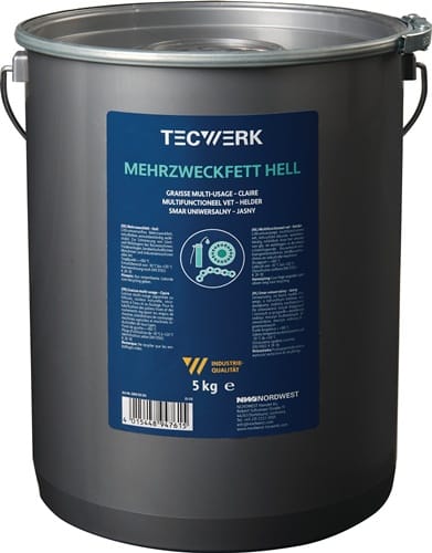 TECWERK Mehrzweckfett 5kg hell Eimer TECWERK