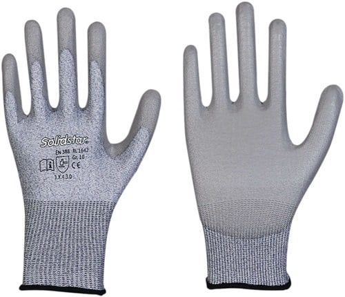 Schnittschutzhandschuhe Solidstar 1642 EN 388 PSA-Kategorie II 12 LEIPOLD