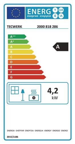 TECWERK Gasheizer Blue Flame 2,1-4,2 kW TECWERK