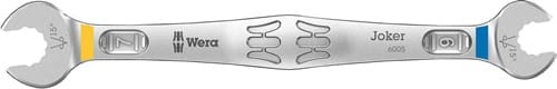 WERA Doppelmaulschlüssel Joker 6005 6x7mm L.112mm WERA