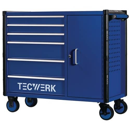 TECWERK Rollwerkbank TREND 2.0 Außen-B1105xT470xH950mm Schubl.6 30kg 400kg TECWERK