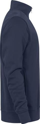 PROMODORO Sweatshirt Troyer Side Pocket Gr.M navy PROMODORO