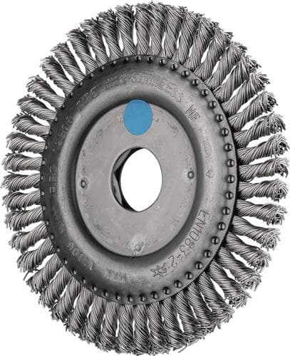 PFERD TOOLS Rundbürste RBG 12506 D.125mm Drahtstärke 0,5mm VA 6mm PFERD