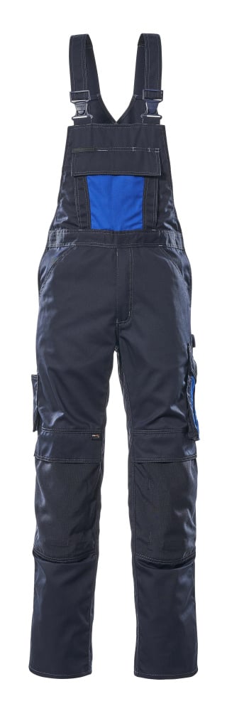 MASCOT® Augsburg Latzhose, schwarzblau/kornblau