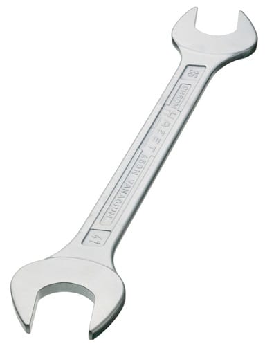 HAZET Doppelmaulschlüssel 450N 46x50mm L.498mm verchr.HAZET