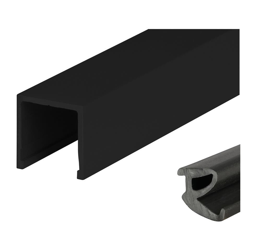 HERMAT Trennwand-Deckenprofil 6950, Aluminium