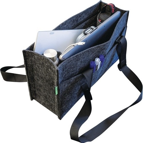 MAGNETOPLAN Moderatorentasche 100%recyceltem PES H250xB450xT150mm MAGNETOPLAN