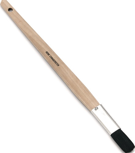 NÖLLE Plattpinsel B.20mm schwarze Borste Weißbl.NÖLLE