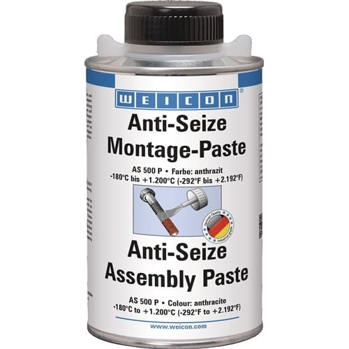 WEICON Montagepaste Anti-Seize 500g anthrazit Pinseldose WEICON